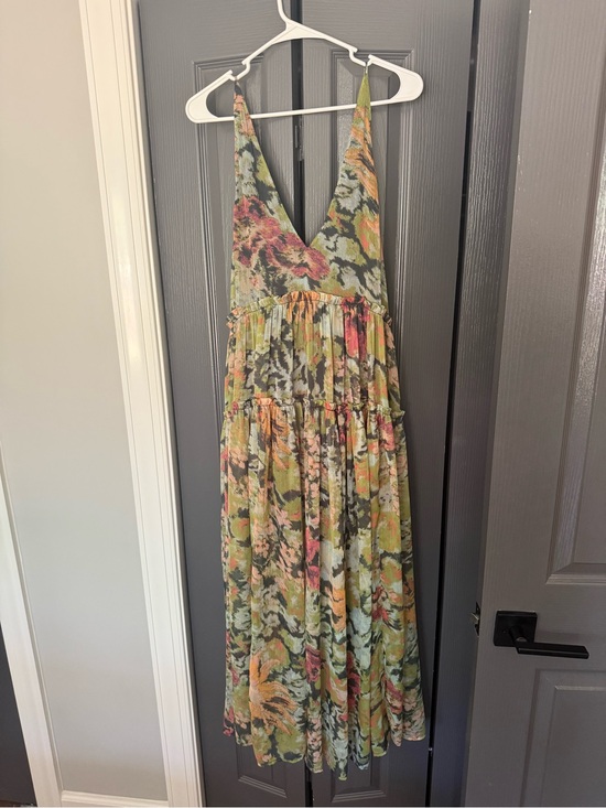 Anthropologie Dresses & Skirts - Anthropologie Floral Multicolor Sleeveless Maxi Dress
